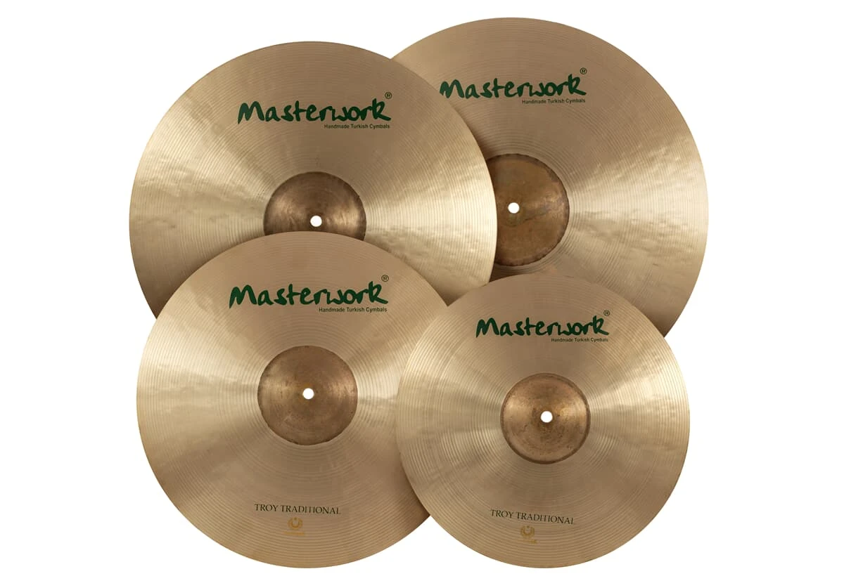 Masterwork Beckenset Troy Expanded Traditional 14/16/18/20